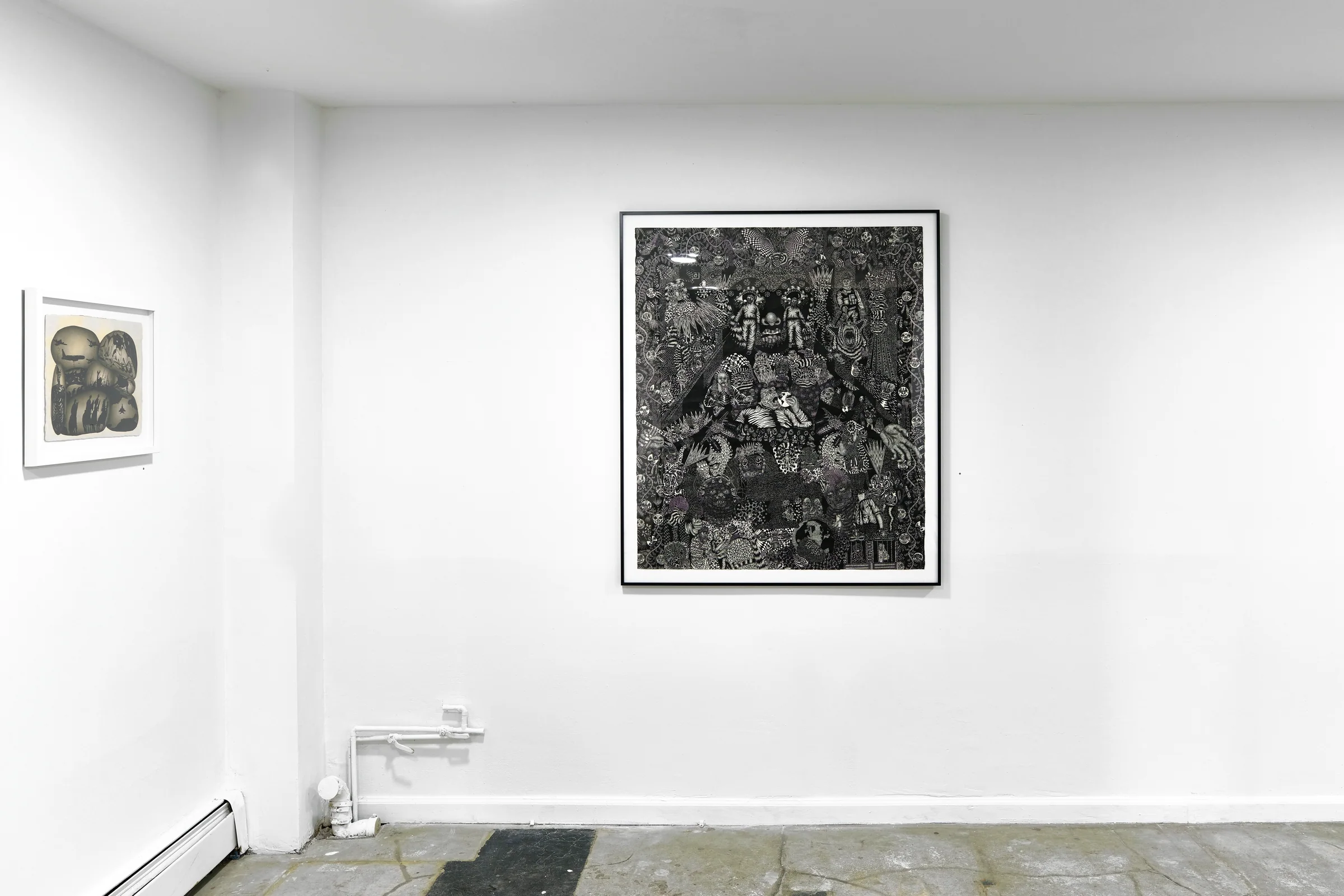 Installation view, Remains, 46 Hester Street, New York, 2026