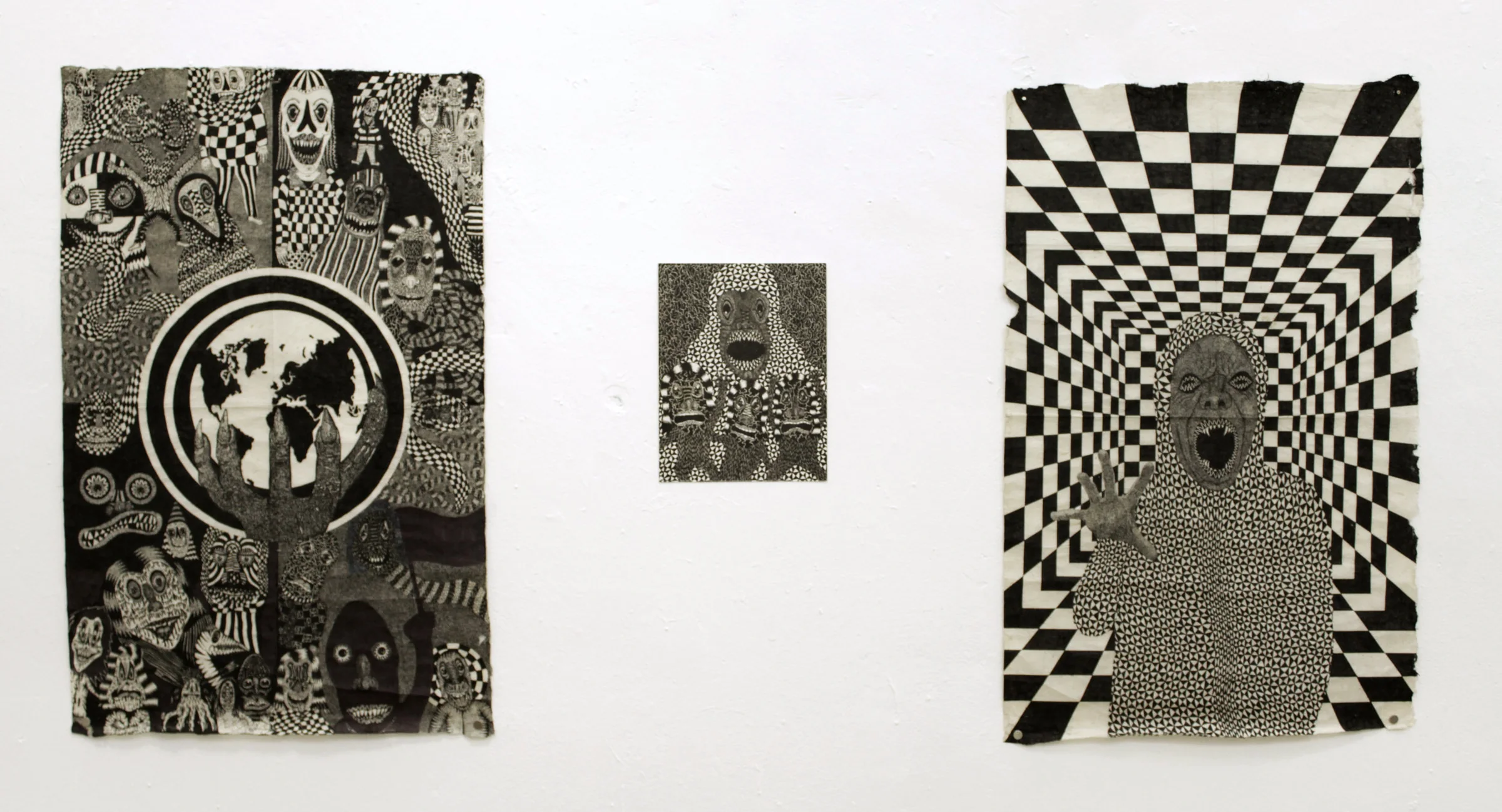 Installation view, Echo Chamber, YOPE Projects Space, Oaxaca, 2019